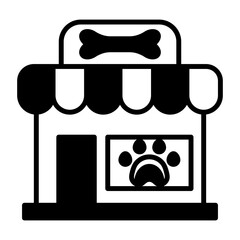 Pet Shop Solid Black