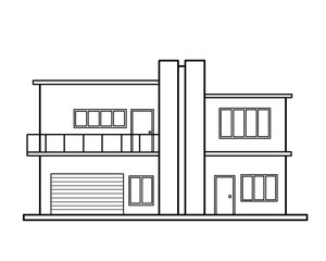 Aesthetic home sketch