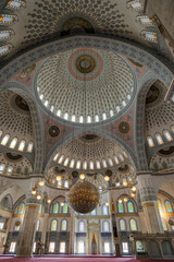 The Kocatepe Mosque is the largest mosque in Ankara, Turkey.