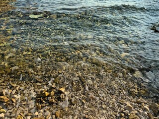 waves on the beach