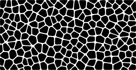 random geometric shape pattern with black colour and white background
