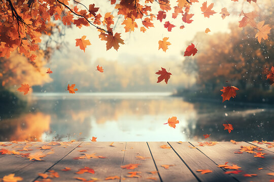 Break Time Fall Background