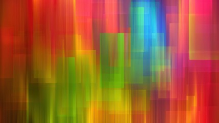 Abstract Colorful Background with Geometric Shapes