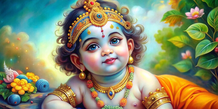 baby Nandlala Lord Krishna