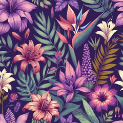 seamless floral pattern
