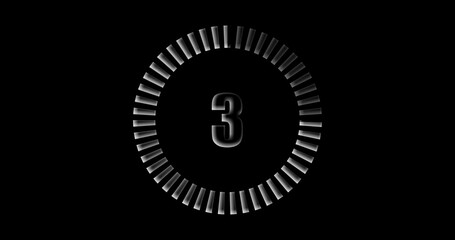 Fototapeta premium realtime countdown clock 