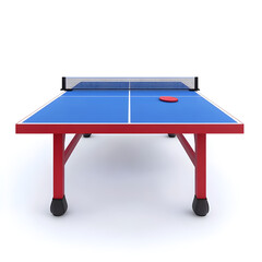 Colorful Ping Pong Table for Indoor Sports and Recreation