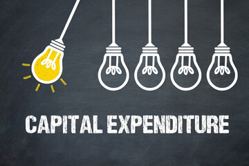 Fototapeta premium Capital Expenditure 