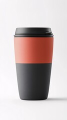 Modern Two-Tone Reusable Coffee Cup