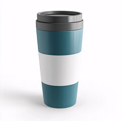 Modern Two-Tone Reusable Coffee Cup