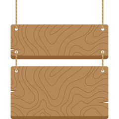 Hanging Woodn Sign