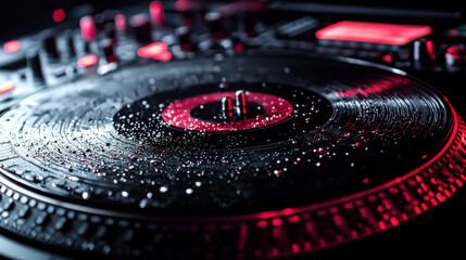 creative DJ (Disc Jockey) background wallpaper