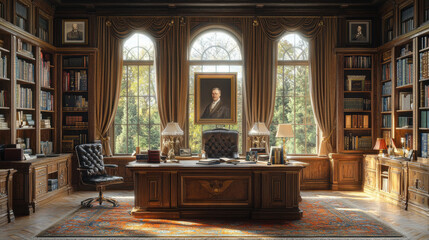 Fototapeta premium creative Diplomat background wallpaper