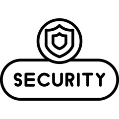 Security Button Icon