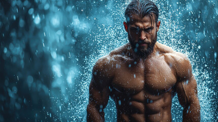 creative Fitness Trainer background wallpaper