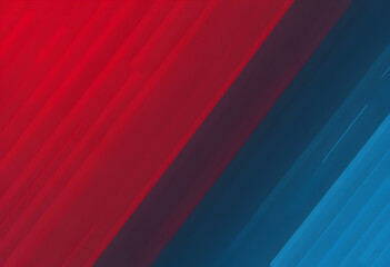 Obraz premium Red and Blue Vector Background with Diagonal Lines and Dark Navy Gradient 