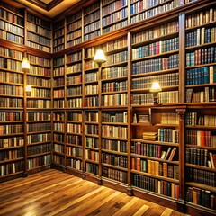 Books in the library