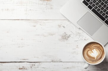 Coffee Break With Laptop