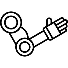 Prosthetic Hand Icon