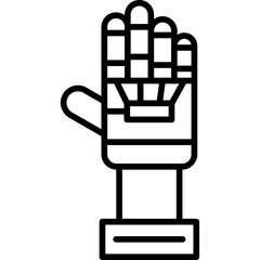 Prosthetic Hand Icon