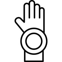 Prosthetic Hand Icon