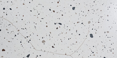 Quartz surface white for bathroom or kitchen countertop. Terrazzo flooring texture polished stone pattern old surface marble for background. flooring texture polished stone pattern old surface marble.