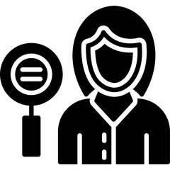 Obraz premium Recruitment Icon