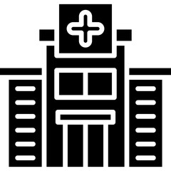 Obraz premium Hospital Icon