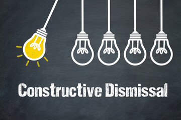 Fototapeta premium Constructive Dismissal 