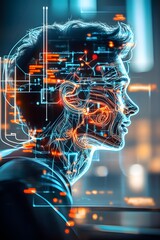 Digital Human Outline.