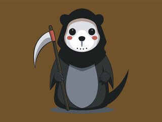 Cat flat design vector art silhouette design,Halloween cat , hat,