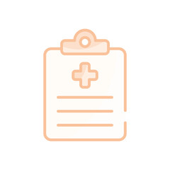 Medical Report vector icon