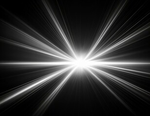 Obraz premium Police light flares. Glowing streaks. Dark background.