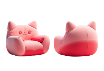 Fantasy Cat Sofa Chair | Plush and Comfortable