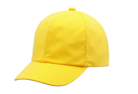 Yellow Winter Hat | Isolated on Transparent Background PNG 