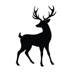 Deer vector art illustration design