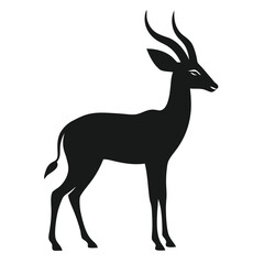 klipspringer silhouette vector design