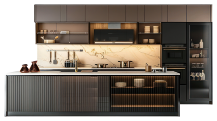 PNG Modern luxury kitchen design