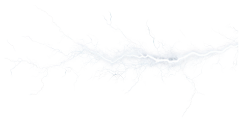 PNG Electric lightning bolt on black
