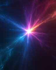 Fototapeta premium Cosmic Light Burst