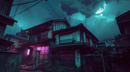 Tokyo Alley and Old Traditional House