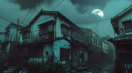 Tokyo Alley and Old Traditional House