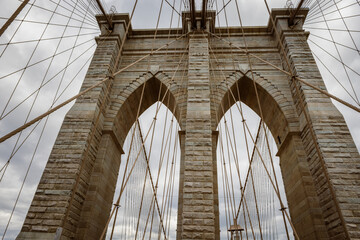 Obraz premium Brooklyn Bridge at Dusk
