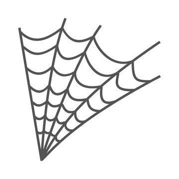 recommend clip art: Spiderweb Halloween Illustration