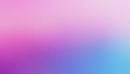 Grainy Blurred Abstract Background with Noise Texture in Pink, Purple, Blue Gradient