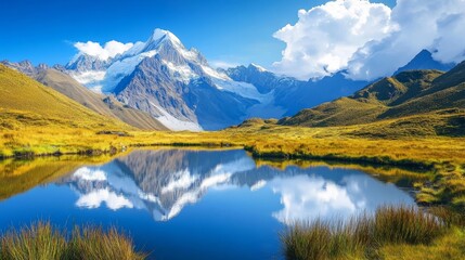 Fototapeta premium Peruvian Andes beauty in Cordillera Huayhuash