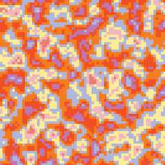 ABSTRACT PIXEL BACKGROUND FLAT PASTEL COLOR SHAPES DESIGN VECTOR TEMPLATE FOR WALLPAPER, COVER DESIGN