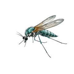 An illustration of a mosquito