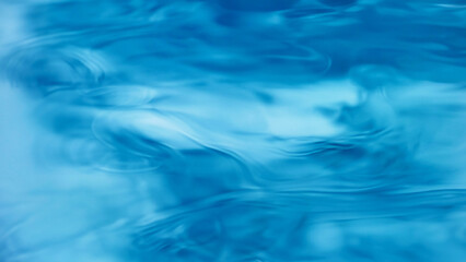 Abstract Blue Sea Surface with Pattern