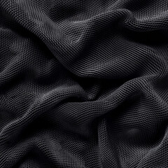 Naklejka premium black satin fabric